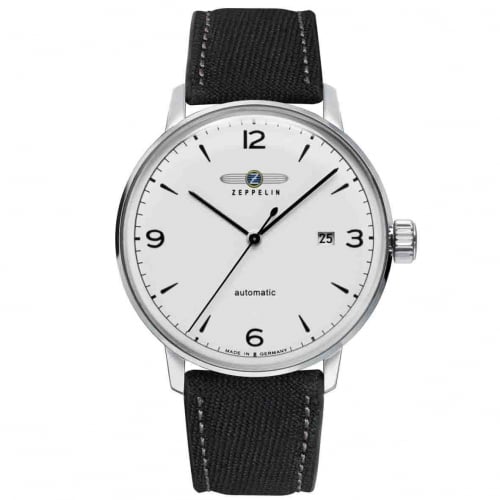 Montre Zeppelin LZ 129 Hindenburg Automatique Cadran Blanc - 80641_n