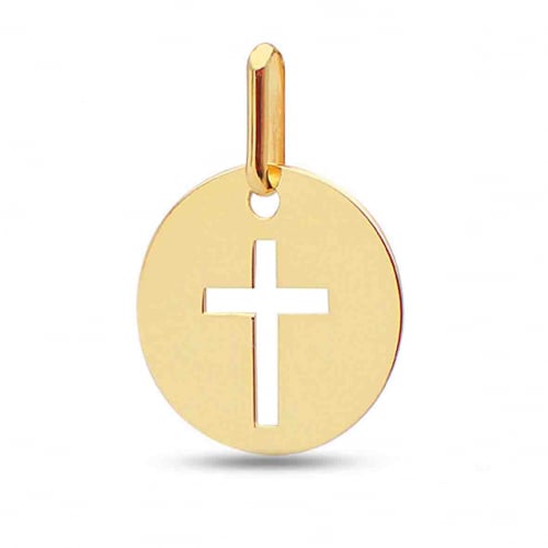 Pendentif Croix Or Jaune Aurianna