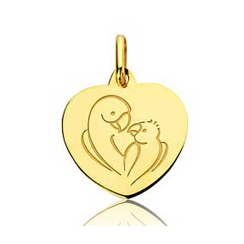 Pendentif Love Bird Or Jaune -  -Takashi - J9426X0000