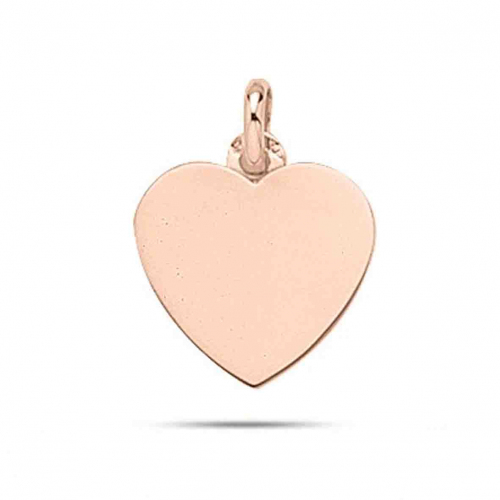 Pendentif or rose coeur Or Rose -  -Crystelle - 631.1R